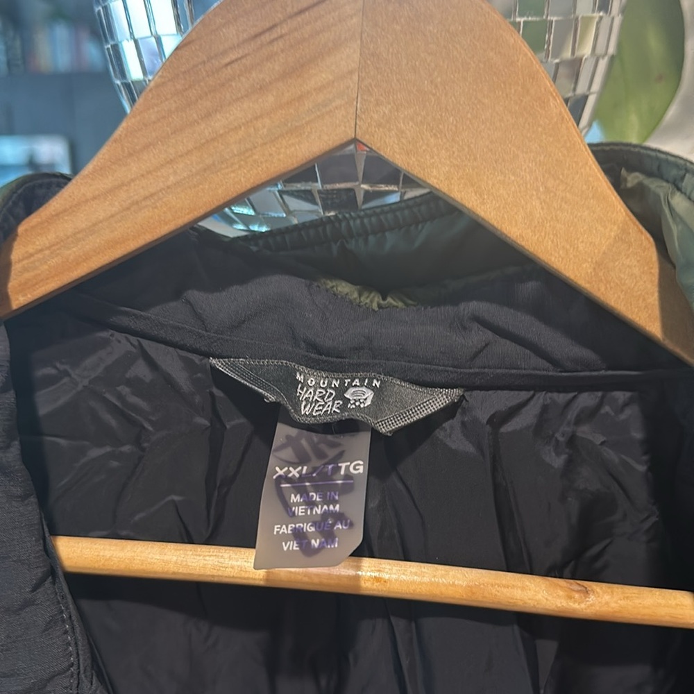 Mountain hardwear long green jacket - Picture 2 of 4
